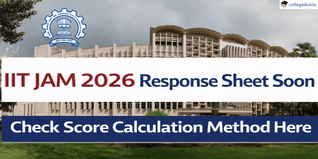 IIT JAM 2026 Response Sheet Soon @jam2026.iitb.ac.in; Check Score Calculation Method Here